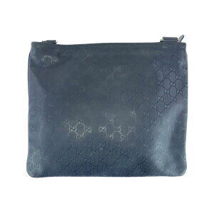 Gucci Imprime Shoulder leather canvas black GG Bag